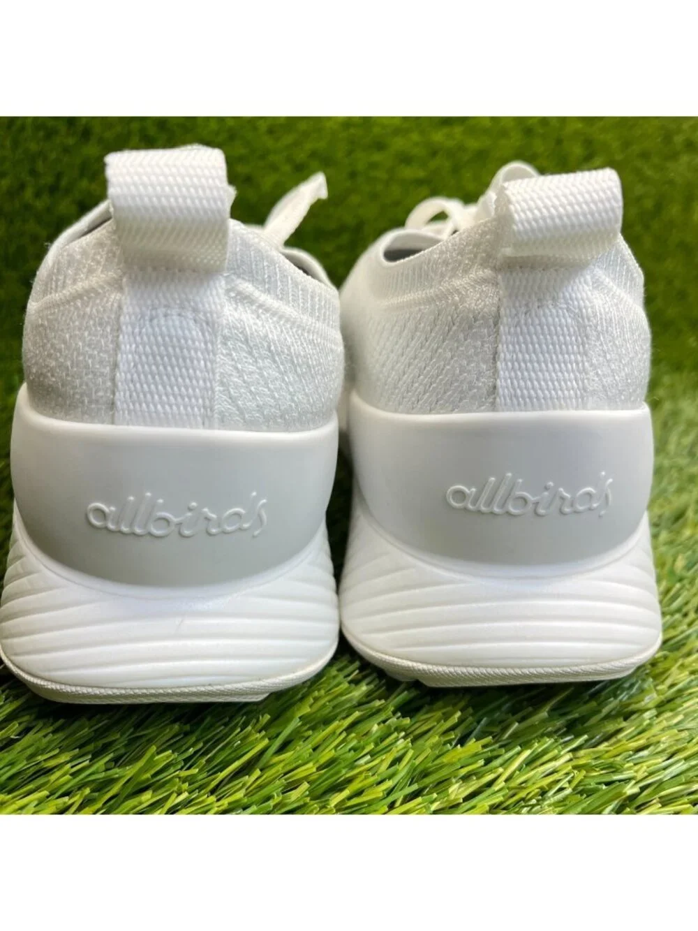 Allbirds Tree Gliders Womens Size 10 White Athletic Running Knit Shoes Sneakers
